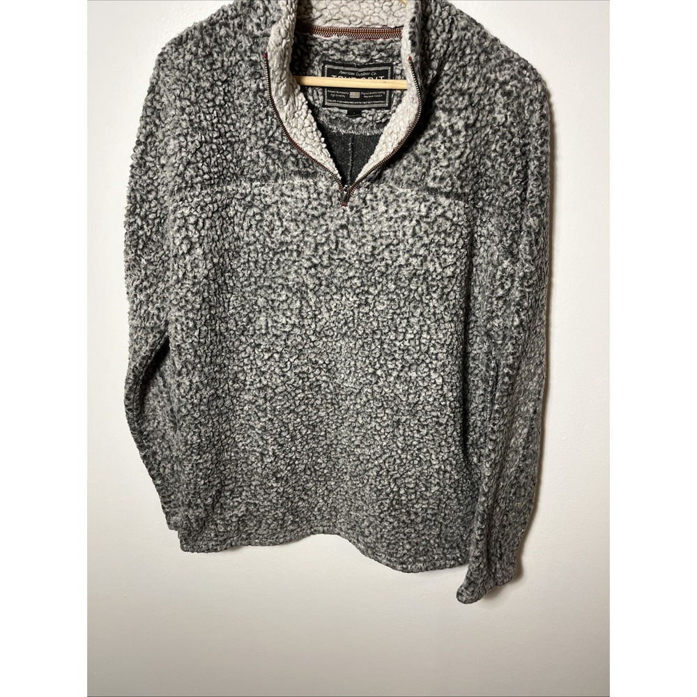 True Grit for Oak Hall‎ Women's Sweater Size S Small Sherpa Fleece 1 /4 Zip